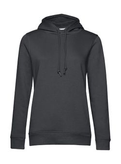Sudadera orgánica con capucha mujer