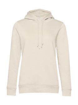 Sudadera orgánica con capucha mujer