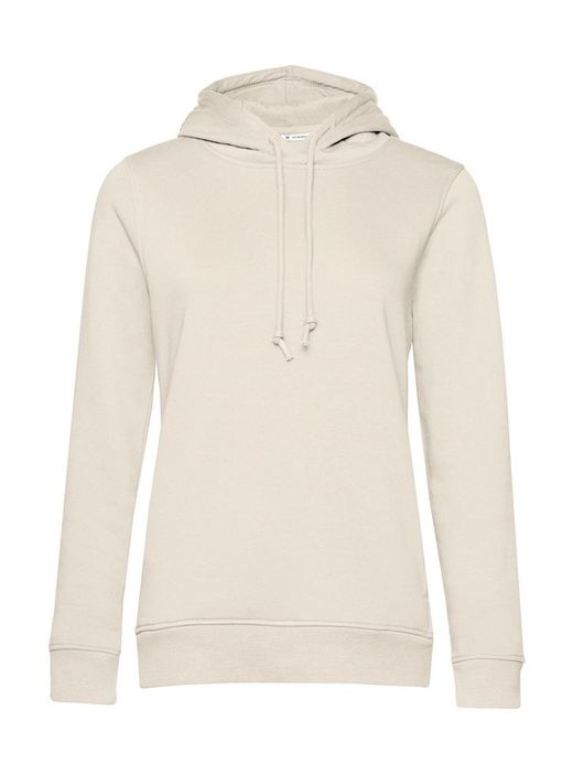 Sudadera orgánica con capucha mujer