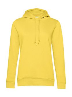 Sudadera orgánica con capucha mujer