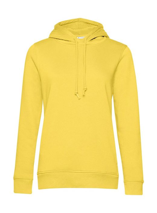 Sudadera orgánica con capucha mujer