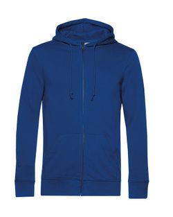 Sudadera orgánica con capucha y cremallera