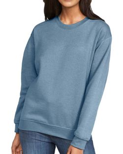 Sudadera polar cuello redondo Softstyle adulto