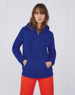 Damen Queen Zip Hoodie
