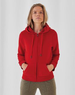 Damen Queen Zip Hoodie
