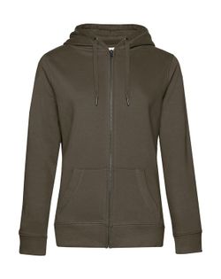 Damen Queen Zip Hoodie