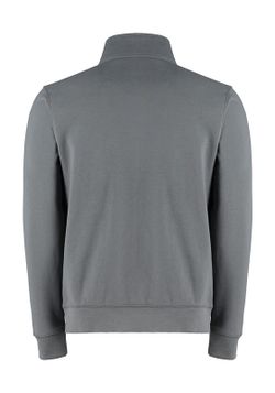 Felpa con cappuccio e zip regular fit