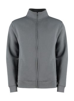 Felpa con cappuccio e zip regular fit