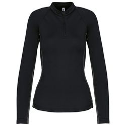Damen-Sweatshirt mit 1/4 Reißverschluss