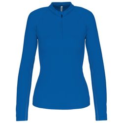Damen-Sweatshirt mit 1/4 Reißverschluss