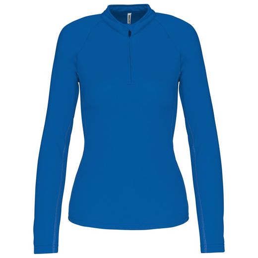 Damen-Sweatshirt mit 1/4 Reißverschluss