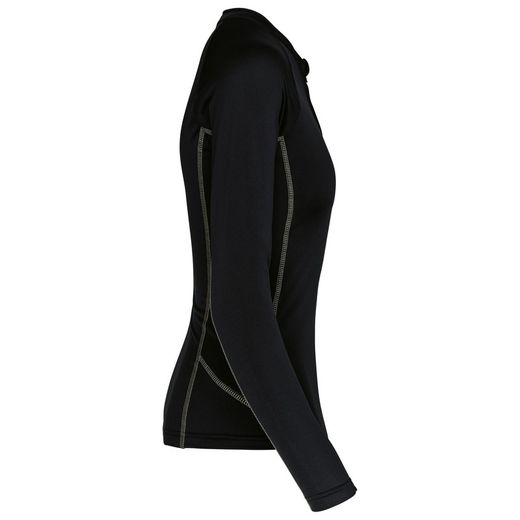 Damen-Sweatshirt mit 1/4 Reißverschluss