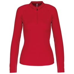 Damen-Sweatshirt mit 1/4 Reißverschluss