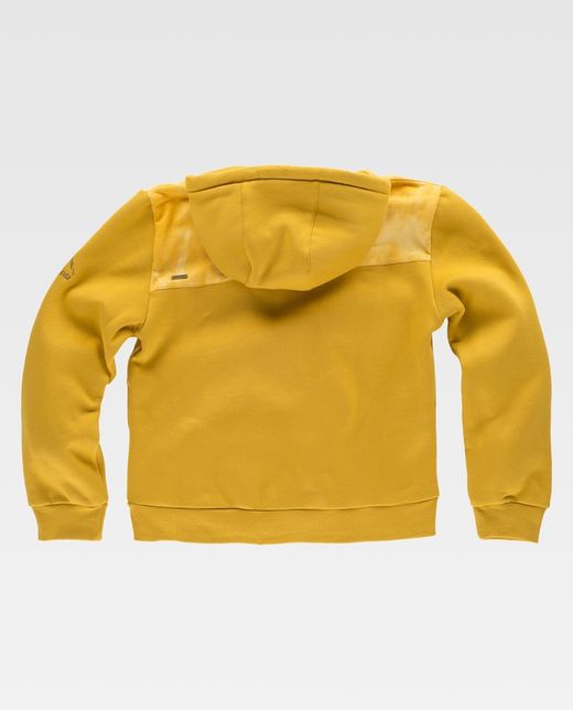 Sudadera Tejido TD: 100% Algodón color Amarillo TD Ref: 12109103