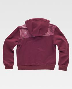 Sudadera Tejido TD 100% Algodón color Granate TD Ref: 12109103