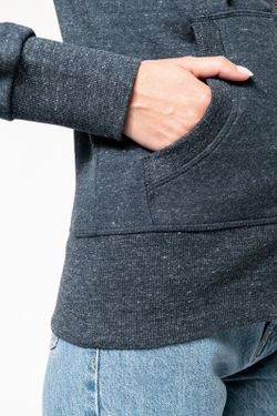SUDADERA VINTAGE - CREMALLERA Y CAPUCHA mujer