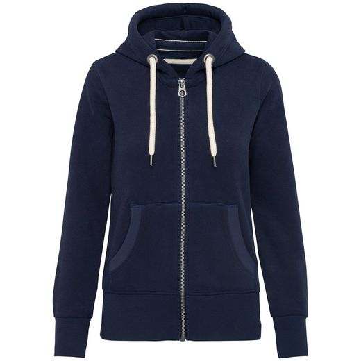 SUDADERA VINTAGE - CREMALLERA Y CAPUCHA mujer