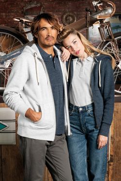 SUDADERA VINTAGE - CREMALLERA Y CAPUCHA mujer