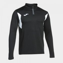 SUDADERA WINNER III NEGRO BLANCO