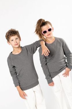 Raglan-Ärmel-Sweatshirts aus Bio-Baumwolle für Jungen