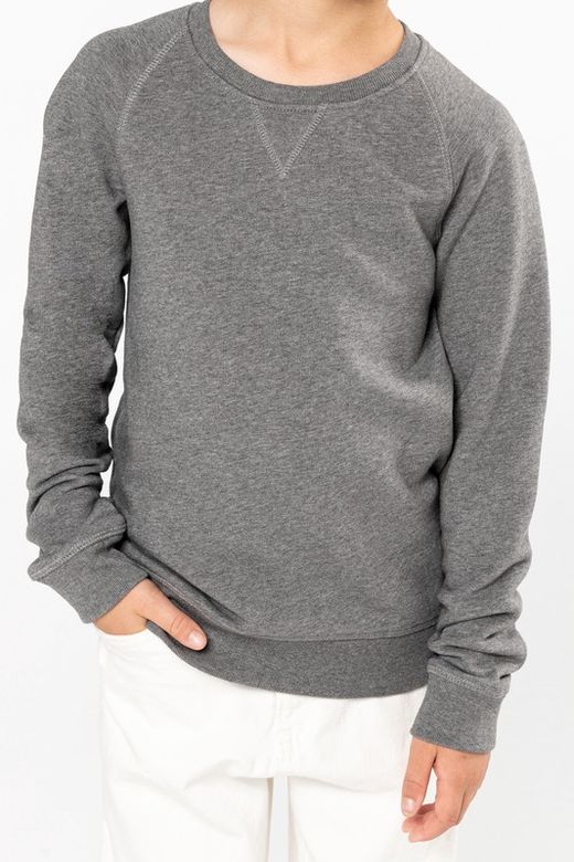 Raglan-Ärmel-Sweatshirts aus Bio-Baumwolle für Jungen