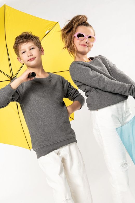 Raglan-Ärmel-Sweatshirts aus Bio-Baumwolle für Jungen