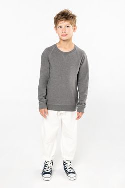 Raglan-Ärmel-Sweatshirts aus Bio-Baumwolle für Jungen