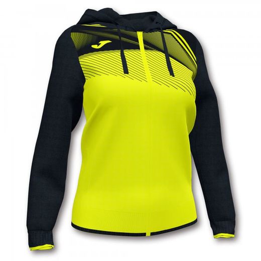 Supernova Ii Hoodie Jacket Fluor Yellow-Black