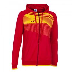 Supernova Ii Hoodie Jacket Red-Yellow