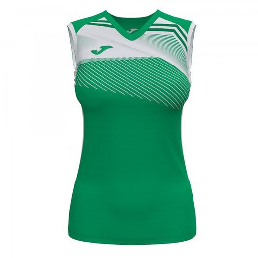 Supernova Ii T-Shirt Green-White Sleeveless