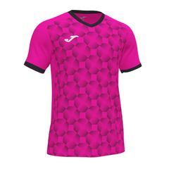 Supernova Iii Short Sleeve T-Shirt Fluor Pink Black