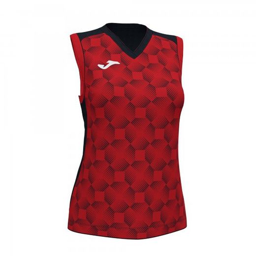 Maglia senza maniche Supernova Iii Nera Rossa