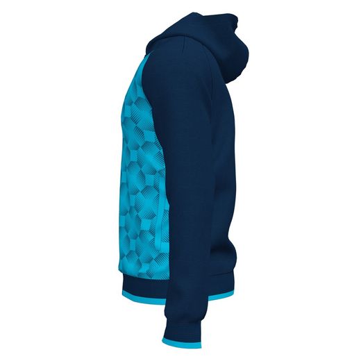 Supernova Iii Zip-Up Hoodie Navy Fluor Turquoise