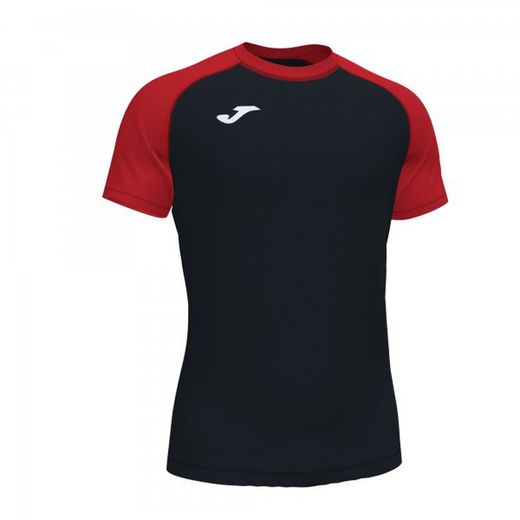 Teamwork Short Sleeve T-Shirt Black Red