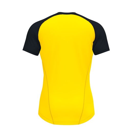 T-Shirt Manche Courte Teamwork Jaune Noir
