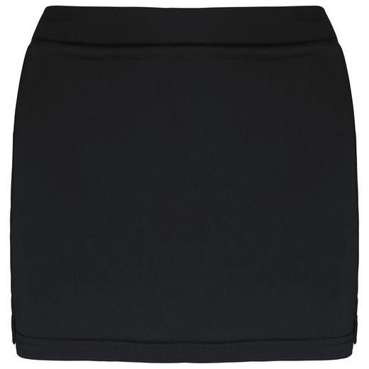 Tennis Frauenrock Schwarz
