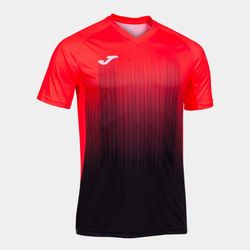 Tiger Iv Short Sleeve T-Shirt Black Fluor Coral