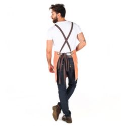 Delantal Con Peto Gobi 74x80 Cm Arpillera