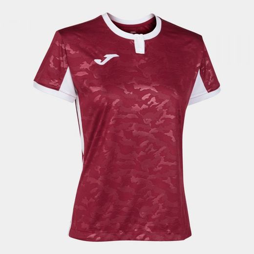 Toletum Ii T-Shirt Burgundy-White S/S