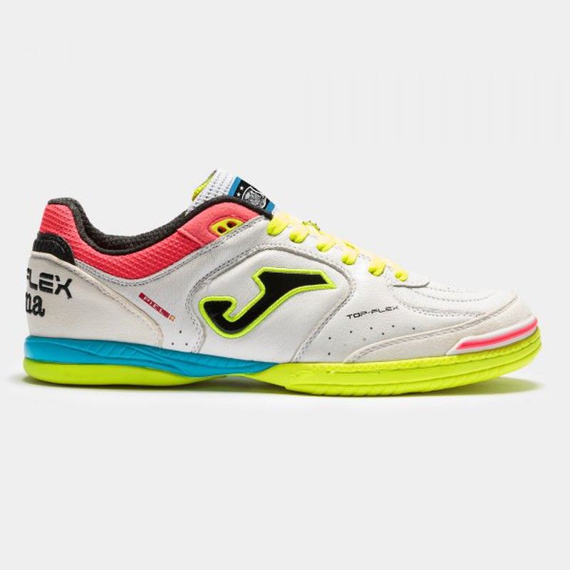 Chaussure De Foot En Salle Joma Homme Tops2122in - Cuir Blanc
