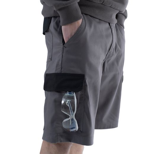 TORROX, pantalón corto bitono tejido stretch