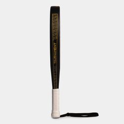 Tournament Paddle Racket Black Gold Red
