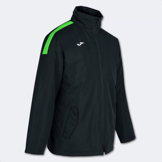 Anorak Trivor Noir Vert Fluo