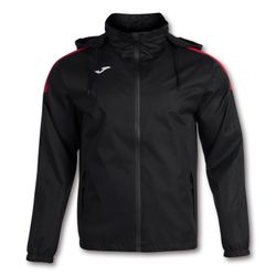 Trivor Raincoat Black Red