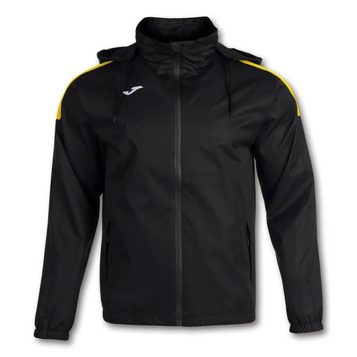 Trivor Raincoat Black Yellow