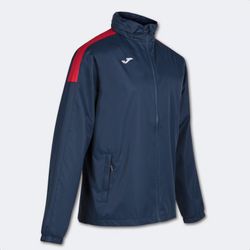 Trivor Raincoat Navy Red