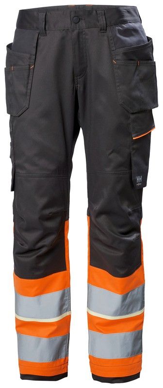Uc-Me Cons Pant Cl1 Helly Hansen Hi Vis Orange/Ébène