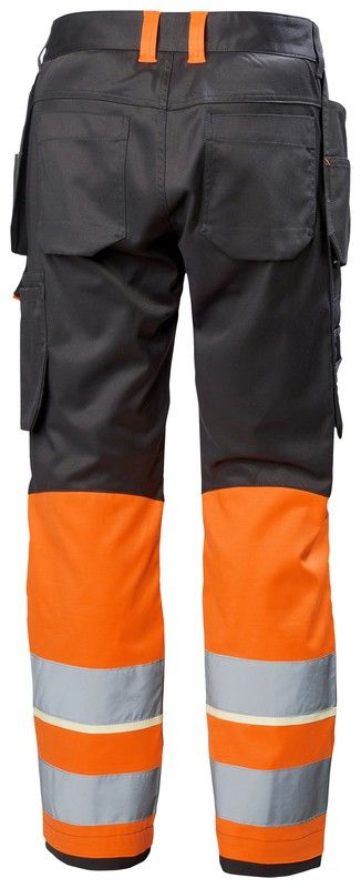 Uc-Me Cons Pant Cl1 Helly Hansen Hi Vis Orange/Ebony