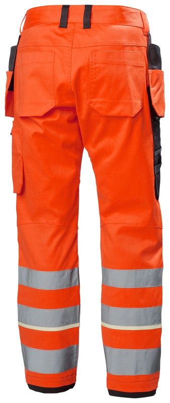 Uc-Me Cons Pant Cl2 Helly Hansen Hi Vis Red/Ebony