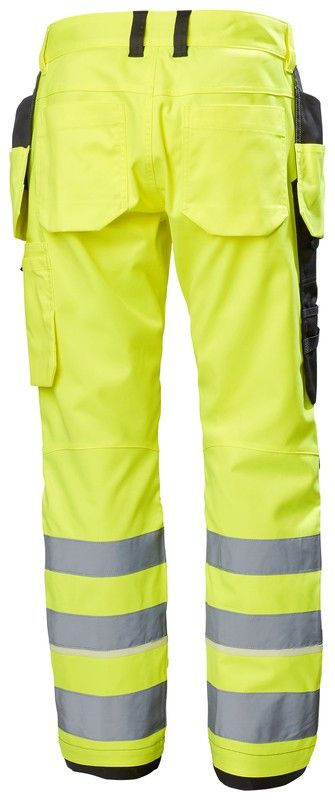 Uc-Me Cons Pant Cl2 Helly Hansen Hi Vis Yellow/Ebony
